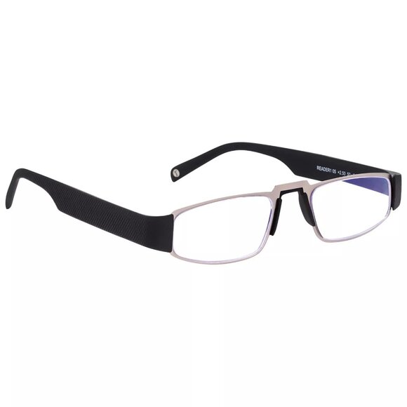 Tuscany Reading Eyeglasses Glasses Unisex Power +2.00 Blue Light AR 50mm - Picture 5 of 5